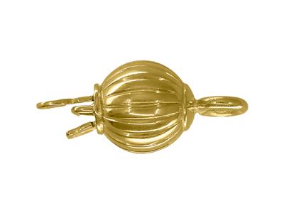 Cierre Cautivo, Bola Gordita De 6 Mm, Oro Amarillo De 18 Quilates - Imagen Estandar - 1