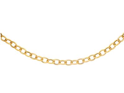 Collar, Forçat 6 Mm, 50 Cm, Oro Amarillo 18k - Imagen Estandar - 1