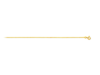 Cadena Eslabon Veneciano 1,10 Mm, 45 Cm, Oro Amarillo 18k - Imagen Estandar - 1