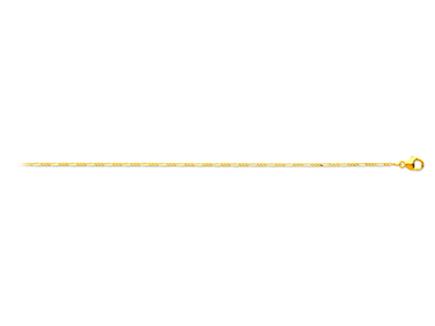 Cadena 1/3 Eslabones, 1,1 Mm, 45 Cm, Oro Amarillo 18k - Imagen Estandar - 1