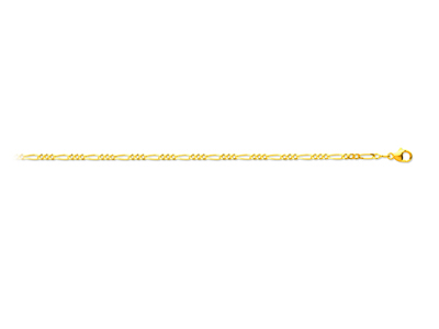 Cadena 1/3 Eslabones, 2,30 Mm, 50 Cm, Oro Amarillo 18k - Imagen Estandar - 1