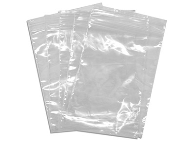 Bolsas De Plástico Transparentes 75x 80 Mm, Paquete De 100 Unidades Resellables. - Imagen Estandar - 1