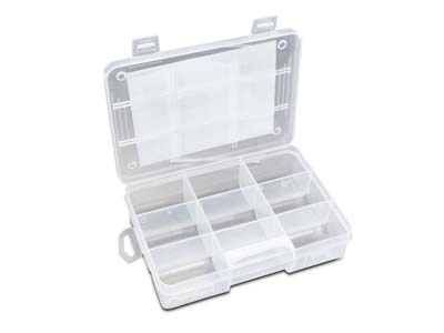 Beadsmith Small Keeper Box 9 Compartments 19x13cm - Imagen Estandar - 1