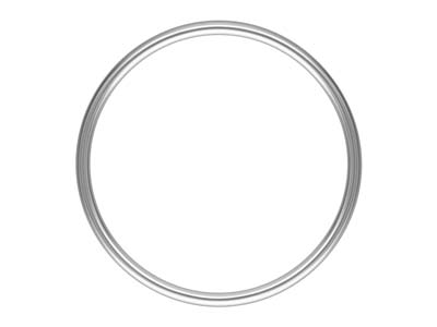 St Sil Plain Ring 1mm Size N1/2 - Imagen Estandar - 1