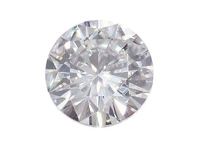 Moissanita Redonda De 5 MM Y 0,41 Ct, Diamante De Muy Buena Calidad Equivalente A 0,50 Ct - Imagen Estandar - 2