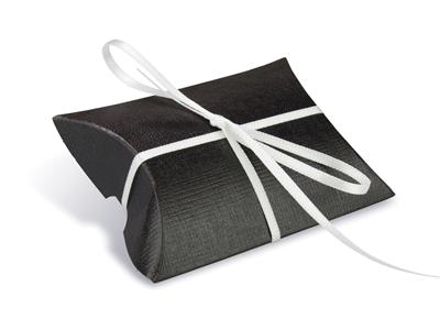 Paquete De 10 Cajas Montables Con Forma De Almohada Montables De Color Negro - Imagen Estandar - 3