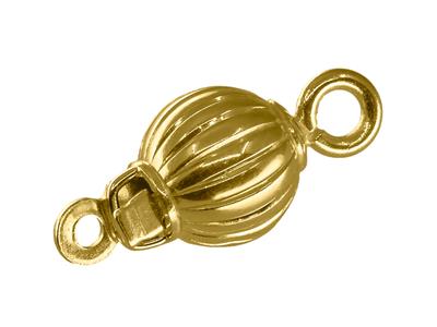 Cierre Cautivo, Bola Gordita De 6 Mm, Oro Amarillo De 18 Quilates - Imagen Estandar - 2