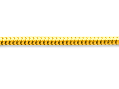 Cadena Serpentina 1,60 Mm, 45 Cm, Oro Amarillo 18k - Imagen Estandar - 2