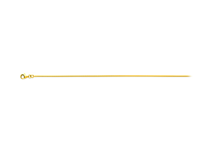 Cadena Serpentina 1,20 Mm, 50 Cm, Oro Amarillo 18k