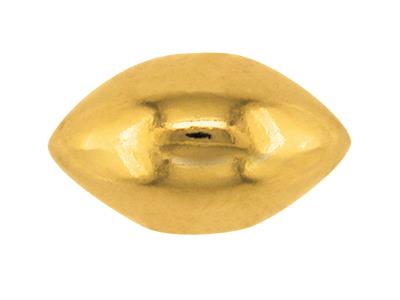 Barra Lisa De Oro Amarillo De 18 Ct, 3,4mm - Imagen Estandar - 2