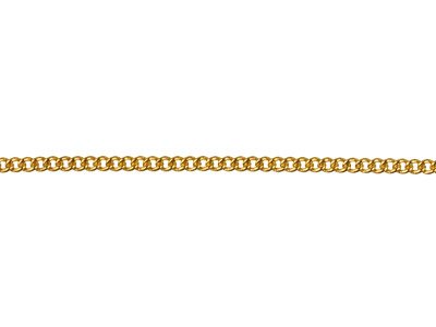 Cadena Chapada En Oro De 1,2 Mm, 18