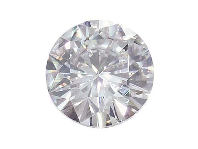 Moissanita Redonda De 6,5 MM Y 0,88ct, Diamante De Muy Buena Calidad Equivalente A 1,00 Ct