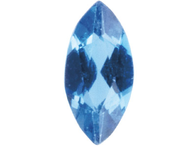 Topacio Azul Londres, Marquesa, 5 X2,5 Mm, Tratado