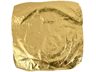 Lámina De Oro Amarillo De 23,5quilates, Para Keum Boo, 89mm X 89mm