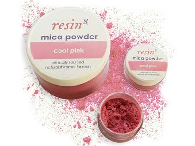Mica Powder For Resin Casting, Cool Pink, 5g