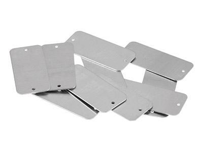 Bases De Aluminio Impressart Etiquetas Con Agujeros 41x1.30mm, Pack 9 Ud - Imagen Estandar - 2