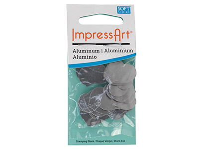 Bases De Aluminio Impressart Corazón Asimétrico 19x1.30mm, Pack 15 Ud - Imagen Estandar - 3