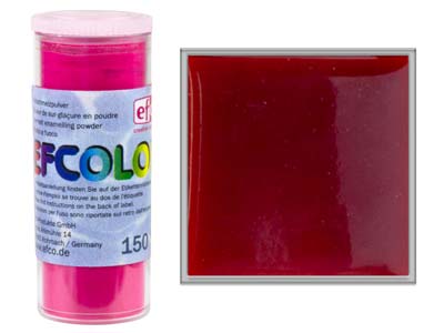 Esmalte Efcolor, Transparente Rojo,10 Ml