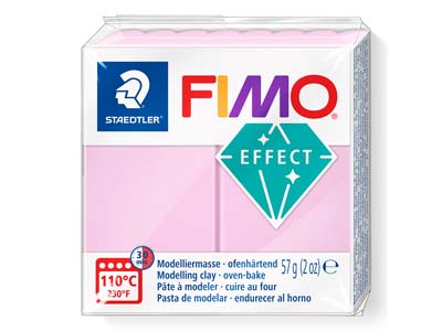 Pastilla De 57 G De Arcilla Polimérica Fimo Effect Con Efecto Pastel De Color Rosa, Referencia Decolor Fimo 205