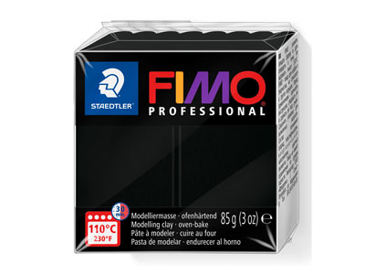 Pastilla FIMO Professional Negra, 85g
