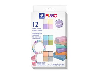 Fimo Soft Pastel Colour Pack, Paquete De 12