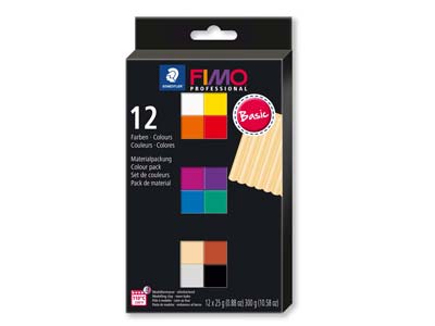 Fimo Professional Colour Pack, Paquete De 12
