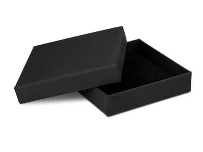 Caja Universal De Cartón Negro De Tacto Suave - Imagen Estandar - 1