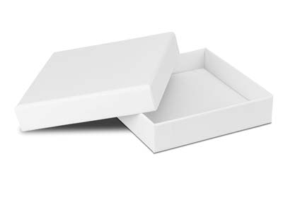 Caja Universal De Cartón Blanco De Tacto Suave - Imagen Estandar - 1