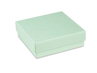 Caja Universal De Cartón Verde Pastel Grande - Imagen Estandar - 2