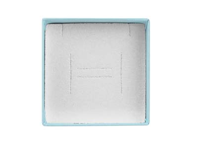Caja Universal De Cartón Azul Pastel Mediana - Imagen Estandar - 4