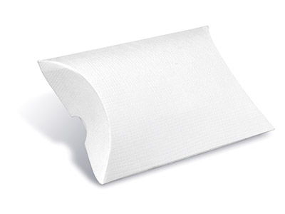 Paquete De 10 Cajas Montables Con Forma De Almohada Montables De Color Blanco - Imagen Estandar - 1