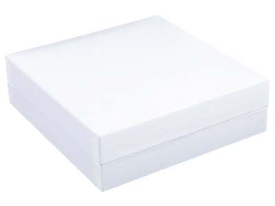 Caja Universal Blanca De Piel Sintética - Imagen Estandar - 2