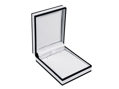 Caja Para Colgante De Color Blanco Monocromático