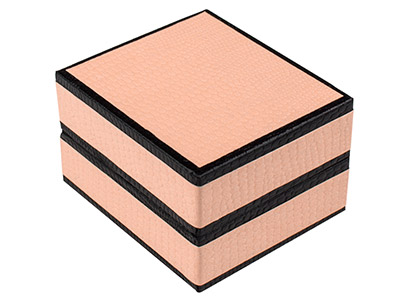 Caja Rosa Palo Para Pendientes - Imagen Estandar - 2