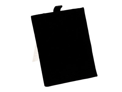 Caja De Dos Tonos Negro Y Plateado Para Colgantes - Imagen Estandar - 5