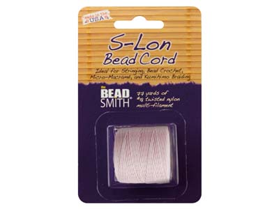 Cordón Beadsmith S-lon De Color Rosa Rubor Para Abalorios Tex 210 70m - Imagen Estandar - 2
