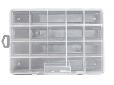 Beadsmith Medium Keeper Box 20 Compartments 27x19cm - Imagen Estandar - 2