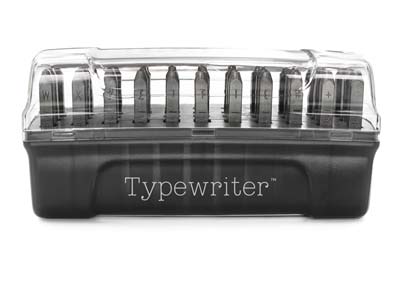 Juego De Sellos De Letras Minsculas Typewriter Impressart Signature, 3 MM