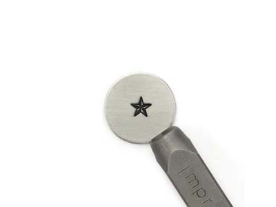 Impressart Signature Nautical Star Design Stamp 6mm - Imagen Estandar - 1