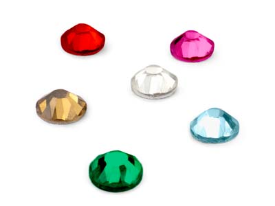 Cristales De Parte Trasera Plana Impressart, Combinacin De 432 Piezas De 1,8 Mm, 2,5 MM Y 4 Mm, 144 De Cada Color