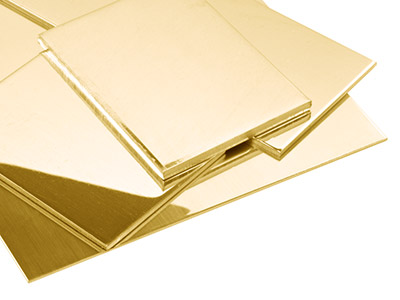 Lámina Hb De Oro Amarillo De 18 Ct,0,90 Mm, 100 Oro Reciclado