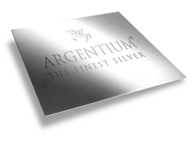 Lámina De Plata Argentium 935 De 0,50 MM