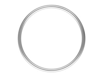 St Sil Plain Ring 1mm Size L1/2 - Imagen Estandar - 1