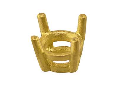 Boquilla De Doble Galera Redonda De Oro Amarillo De 9 Ct, 2,0 Mm, R4d20