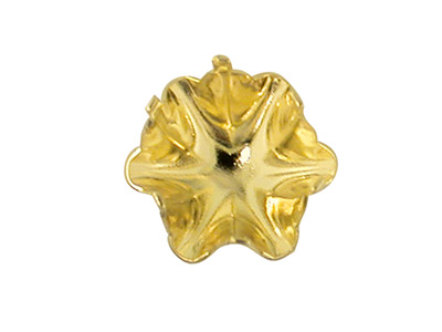 Pendiente Con Garras, De Tipo Botónde Oro, De Oro Amarillo De 9 Ct Y De 4 MM - Imagen Estandar - 2