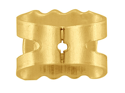 Cierres De Mariposa Grandes De Oro Amarillo De 9 Ct, As, Paquete De 2, 100% Oro Reciclado - Imagen Estandar - 3
