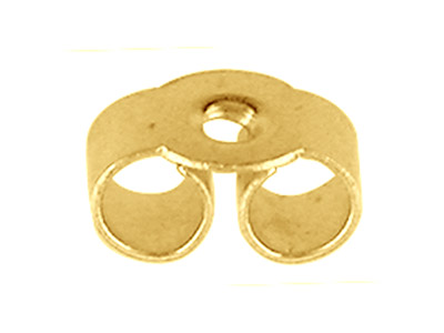 Cierres De Mariposa Ligeros De Oro Amarillo De 9 Ct 109, Paquete De 6, 100 Oro Reciclado