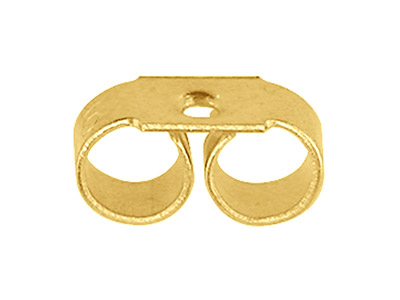Cierres De Mariposa De Oro Amarillode 9 Ct 110, Paquete De 2, 100 Oro Reciclado