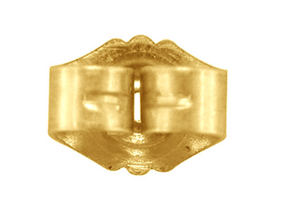 Cierres De Mariposa Aw10 De Oro Amarillo De 9 Ct, 100% Oro Reciclado - Imagen Estandar - 2