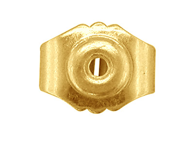 Cierres De Mariposa Aw10 De Oro Amarillo De 9 Ct, 100% Oro Reciclado - Imagen Estandar - 3